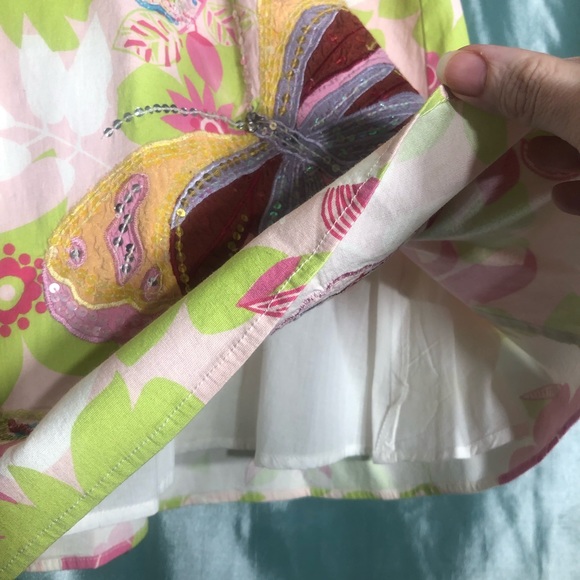 Persaman floral retro style embellished skirt, 6 - Picture 3 of 7